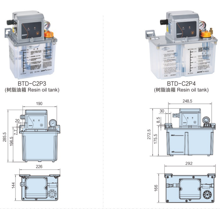 BTD-C2尺寸 BTD-C2尺寸