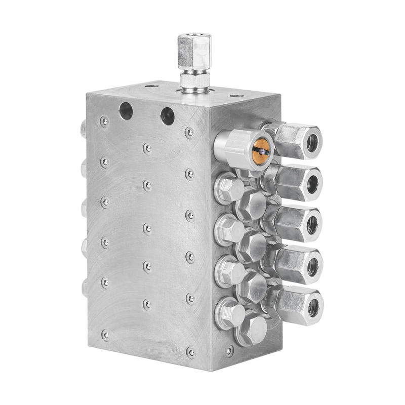 High-Pressure Industrial Precision Flow Control Grease Lubrication Distributor System