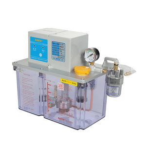 PLC Control Oil Lubricating Pump Baotn BTA-C2 Type Intermittent Electric Gear Pump 2L Resin Oil Tank