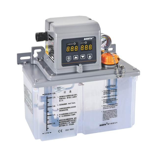 BTD-A2P4(Resin) oil lubrication pump with digital display for lathe