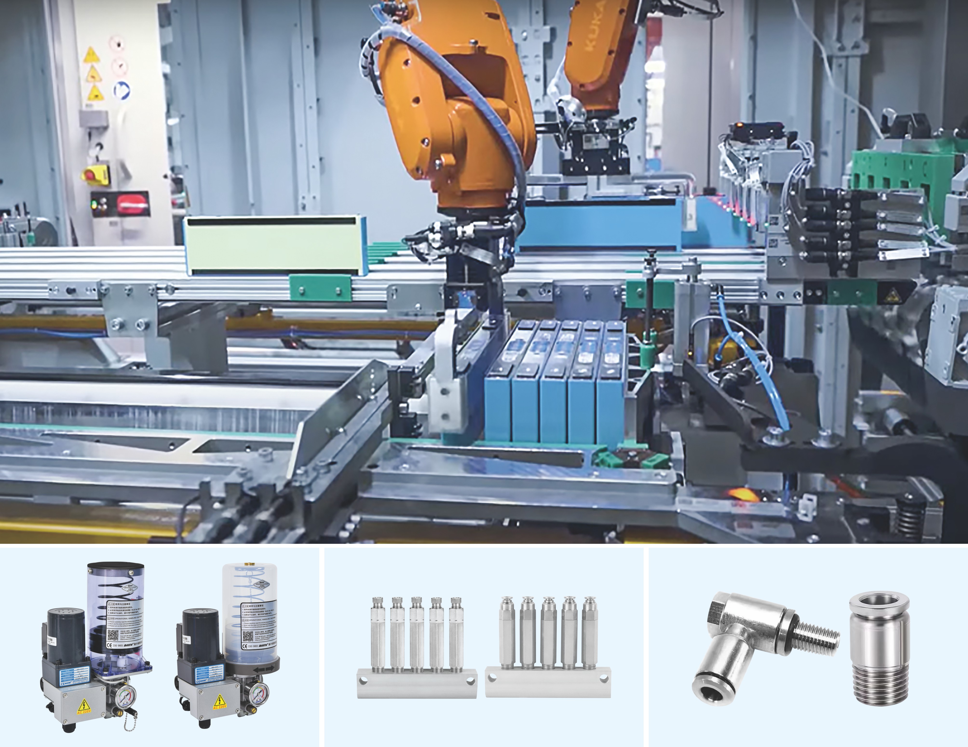 Lithium battery lubrication system