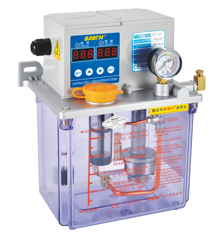 CNC AID lubrication pump nga adunay digital nga display